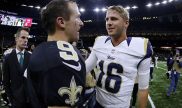 saints vs rams betting